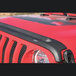 Jeep Gladiator JT Hood Shield - Aeroskin II - Low Profile - Black 